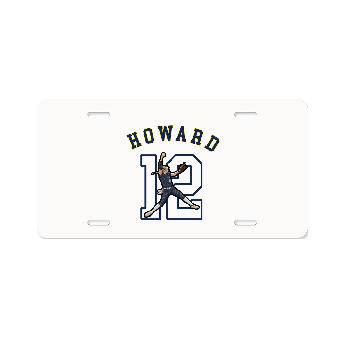 License Plate — Shirsey Arch in Classic
