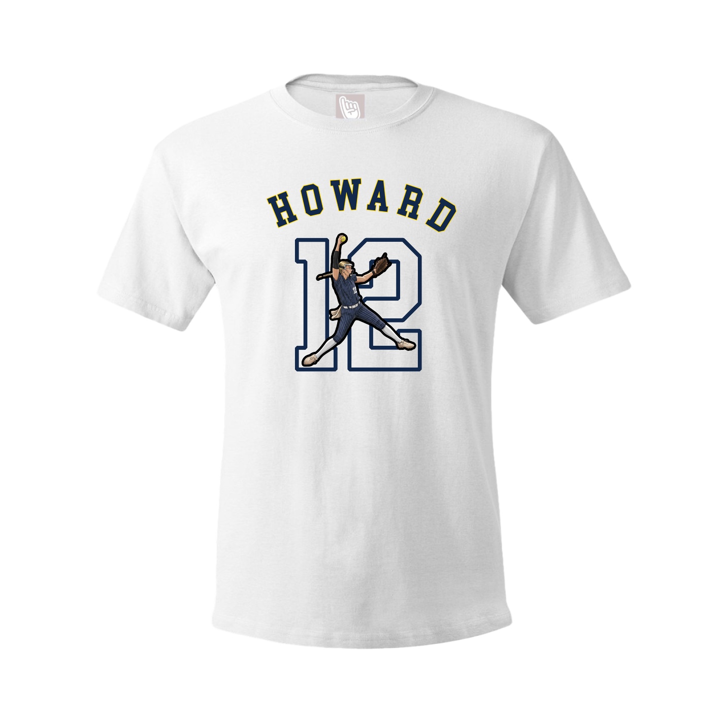 Youth Tee — Shirsey Arch in White