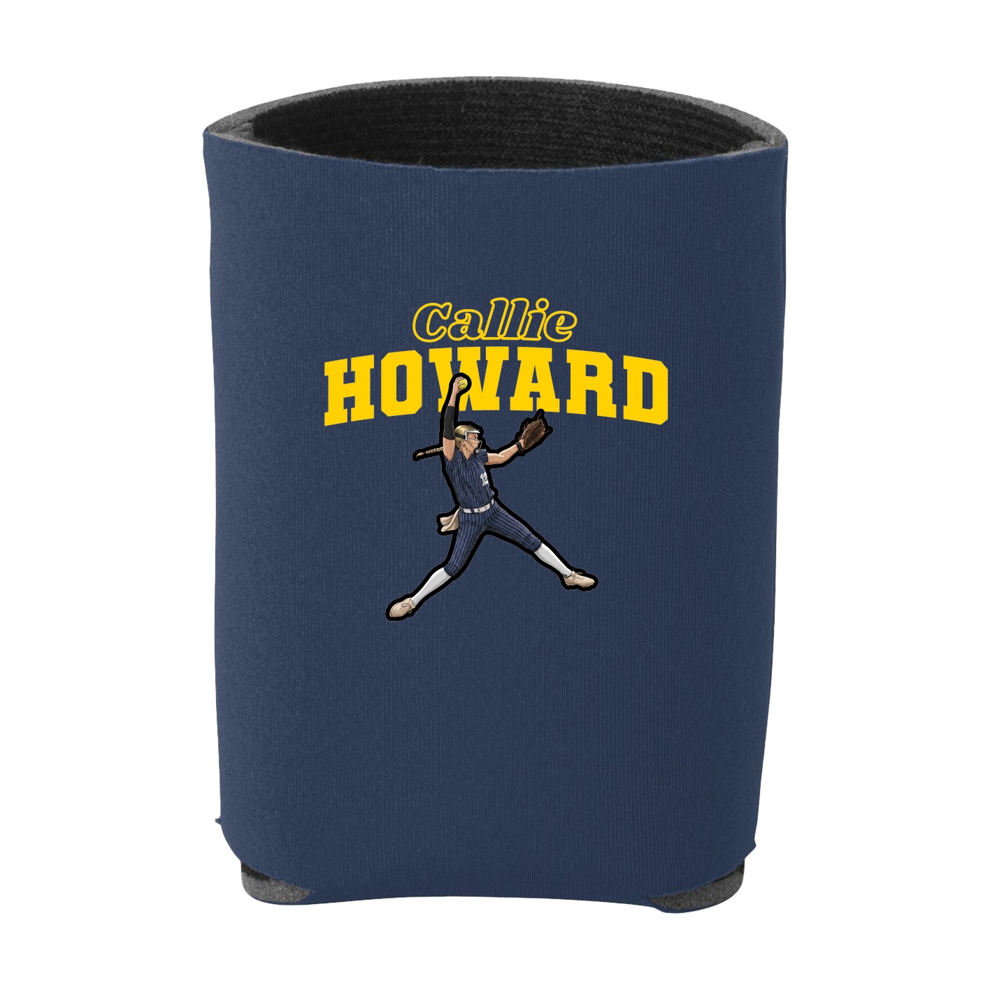 Can Holder — Name Arch in Navy