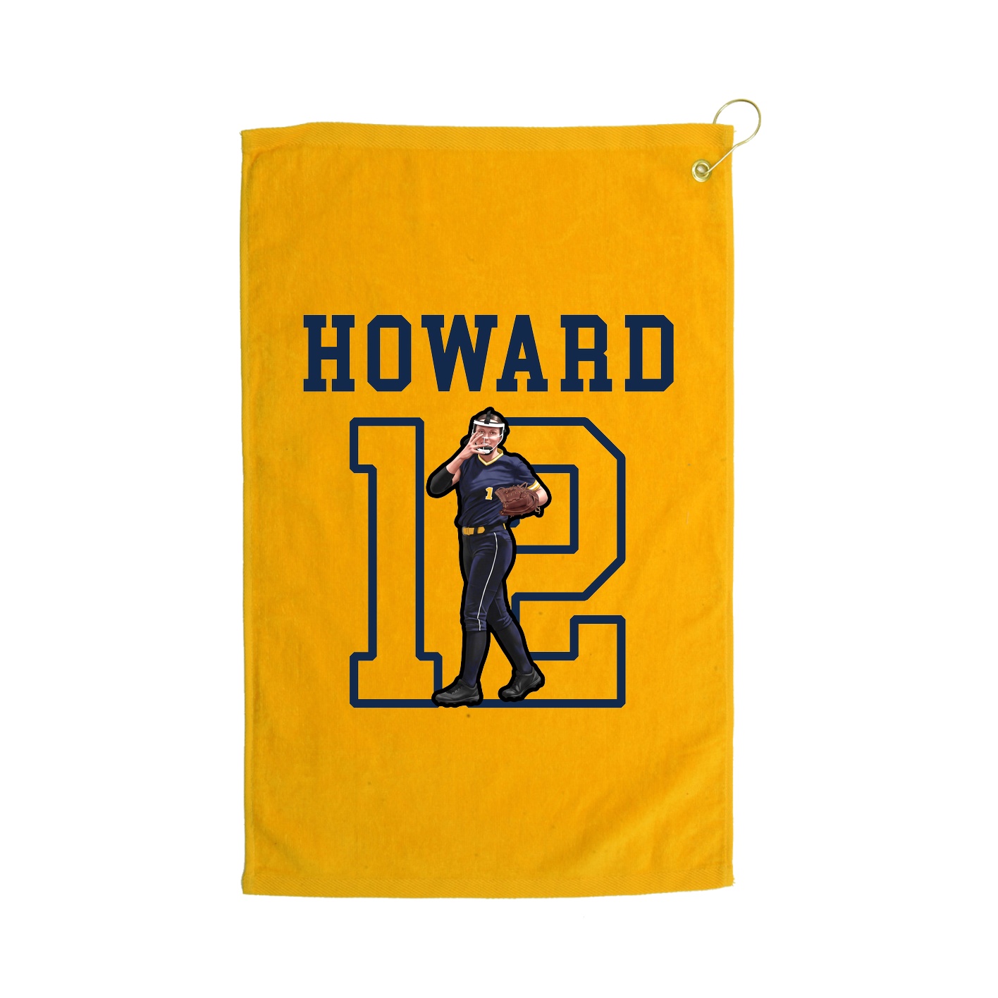 Golf Towel — Shirsey in Gold