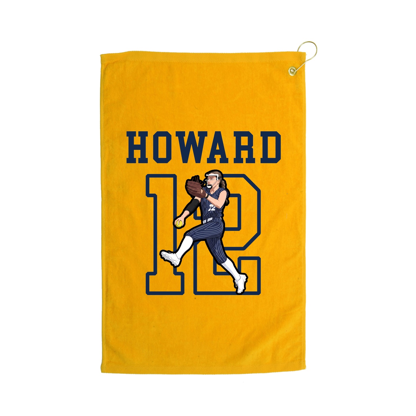 Golf Towel — Shirsey in Gold