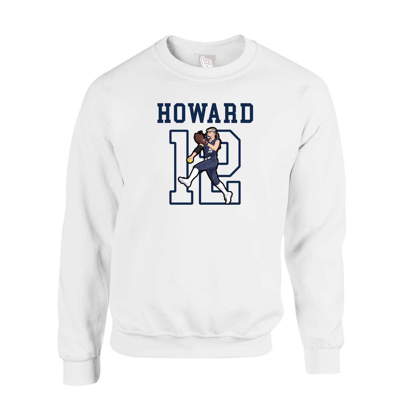 Fleece Crew — Shirsey in White