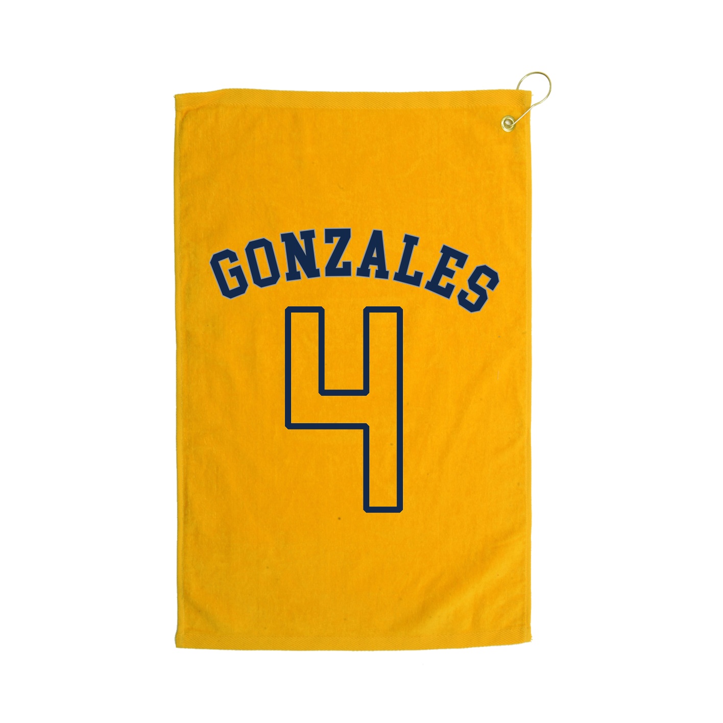 Golf Towel — Shirsey Arch in Gold