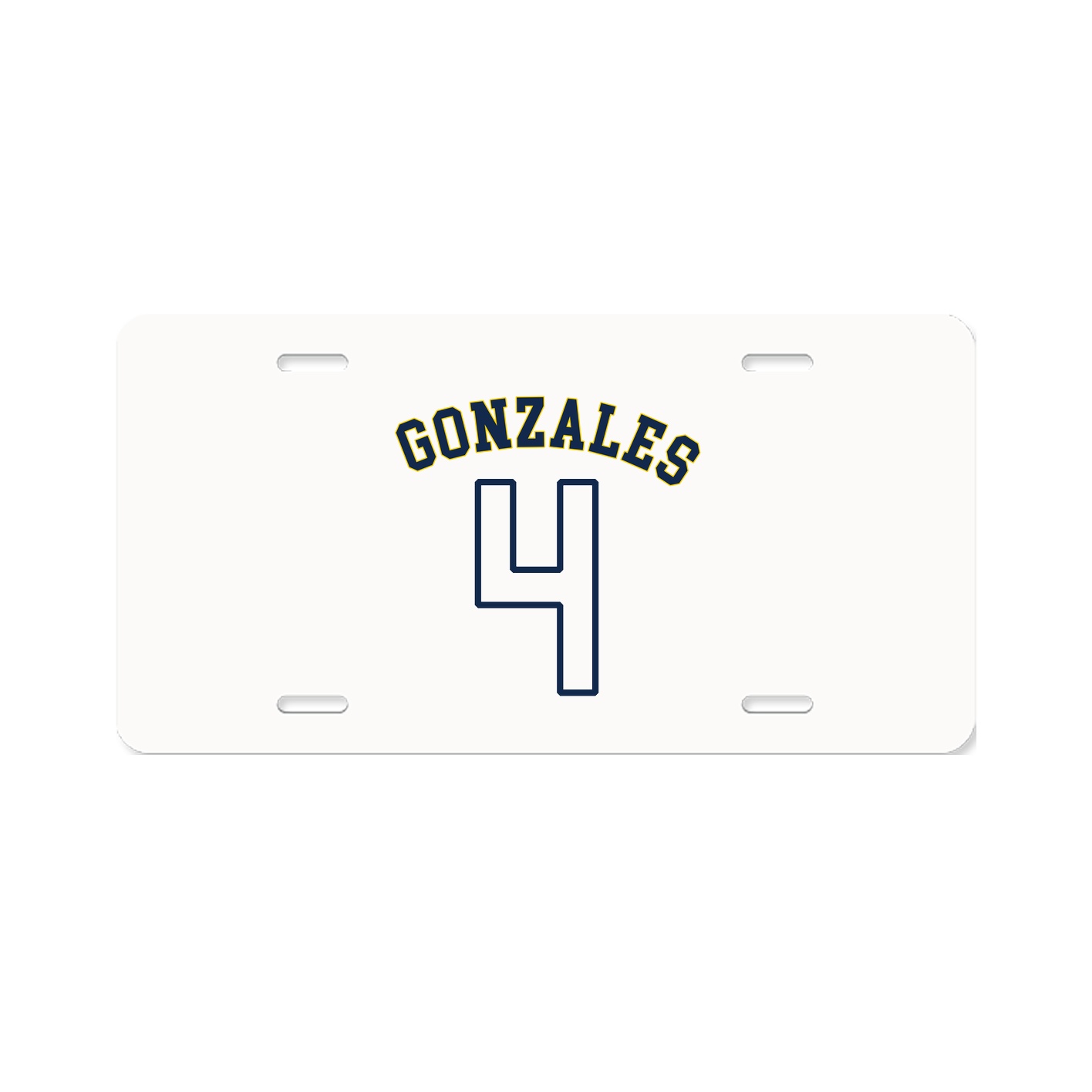 License Plate — Shirsey Arch in Classic