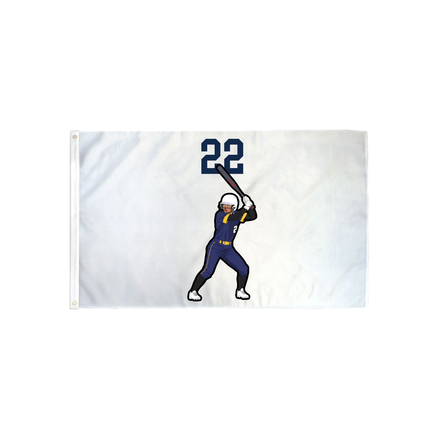 3x5 Flag — Number Top in Classic