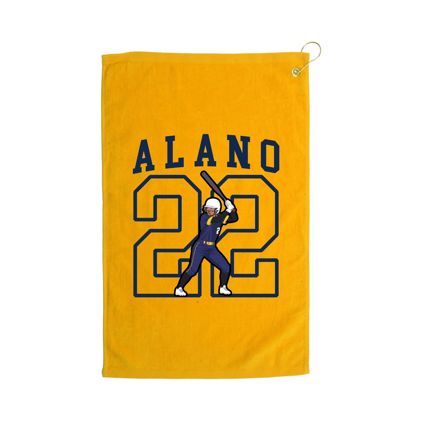 Golf Towel — Shirsey in Gold