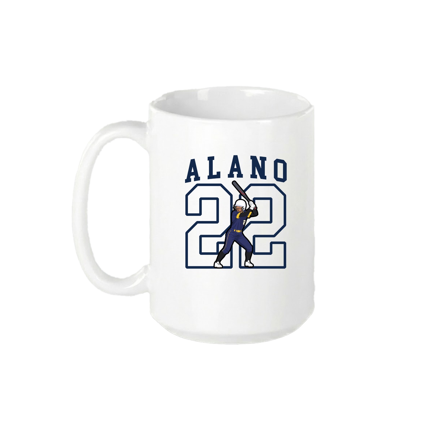 15oz Coffee Mug — Shirsey in White