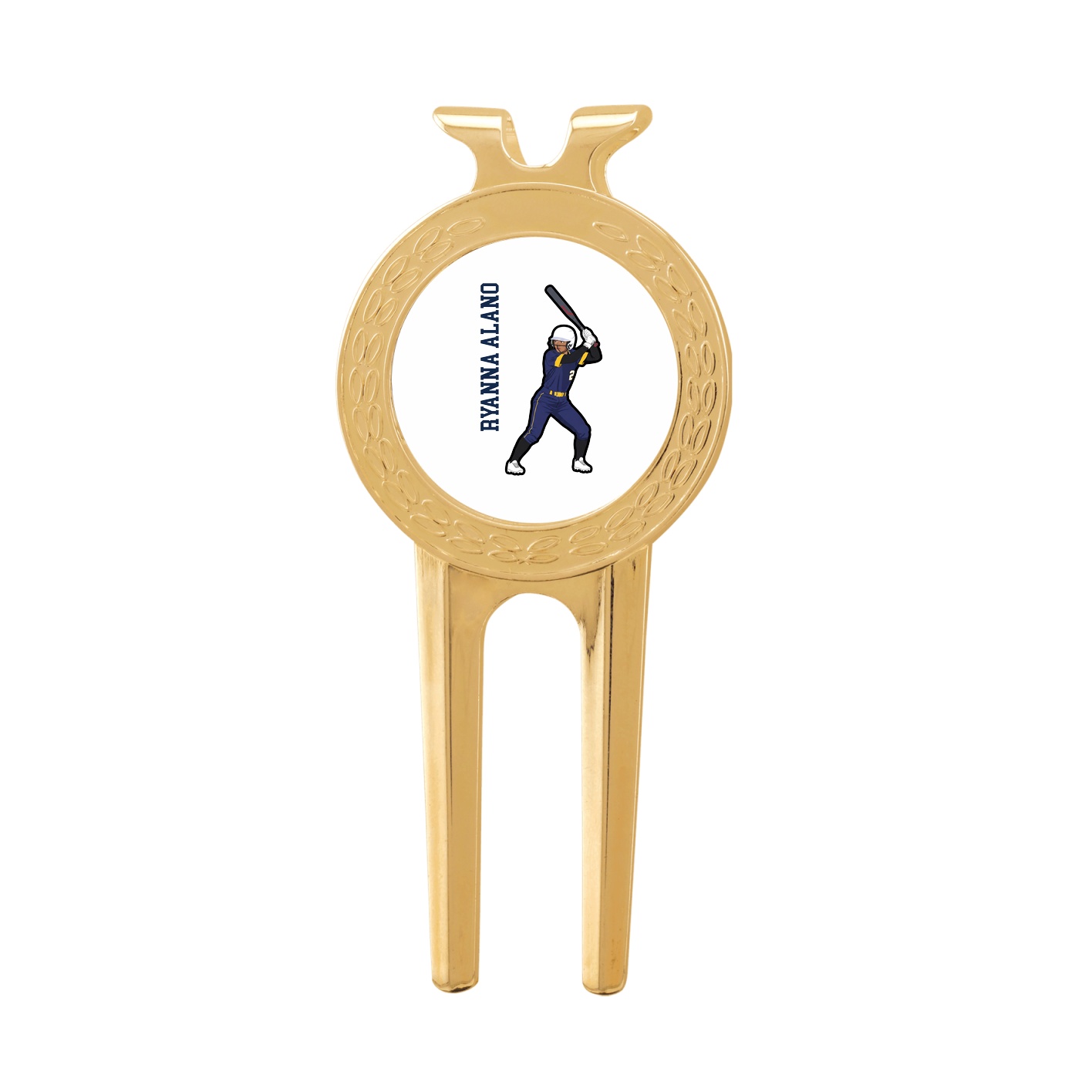 Divot Tool with Ball Marker — Name Vertical in Classic