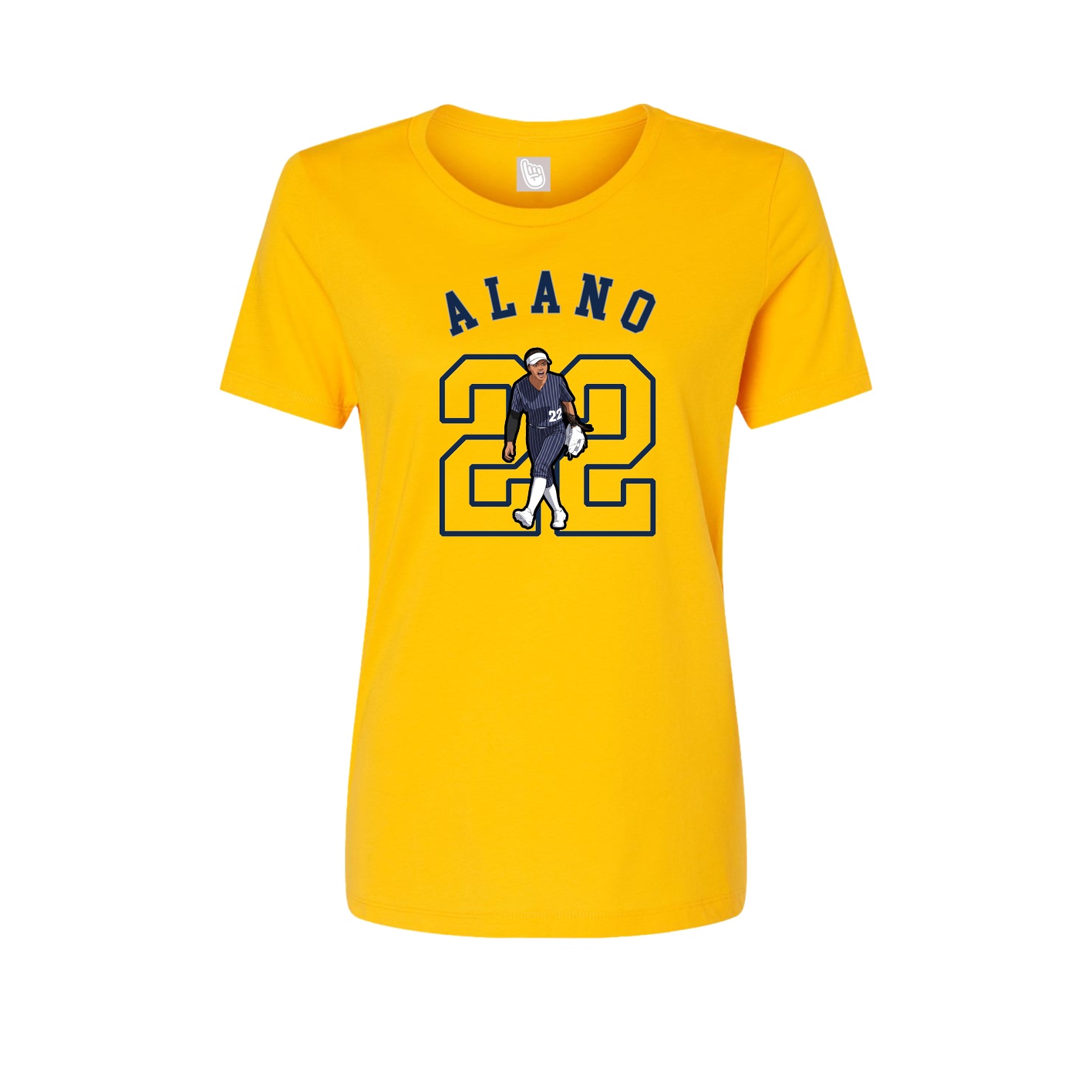 Womens Tee — Shirsey Arch in Gold