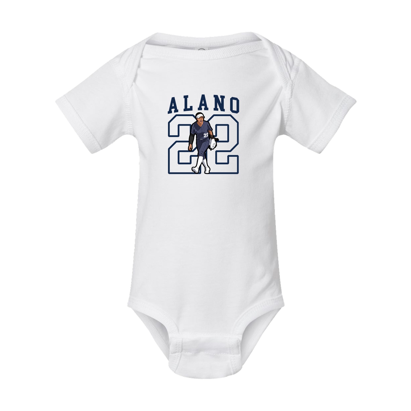 Baby Onesie — Shirsey in White