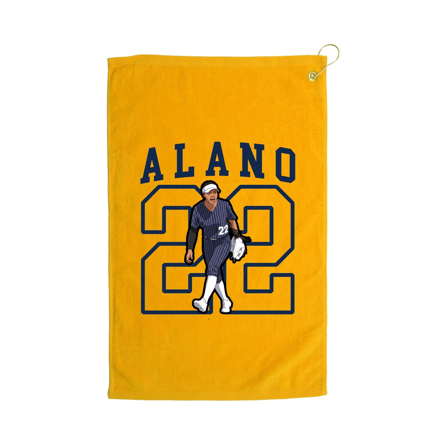 Golf Towel — Shirsey in Gold