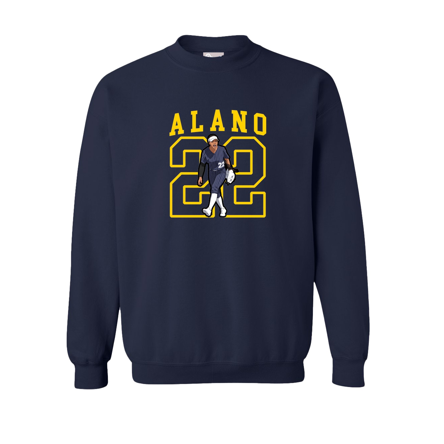 Fleece Crew — Shirsey in Navy