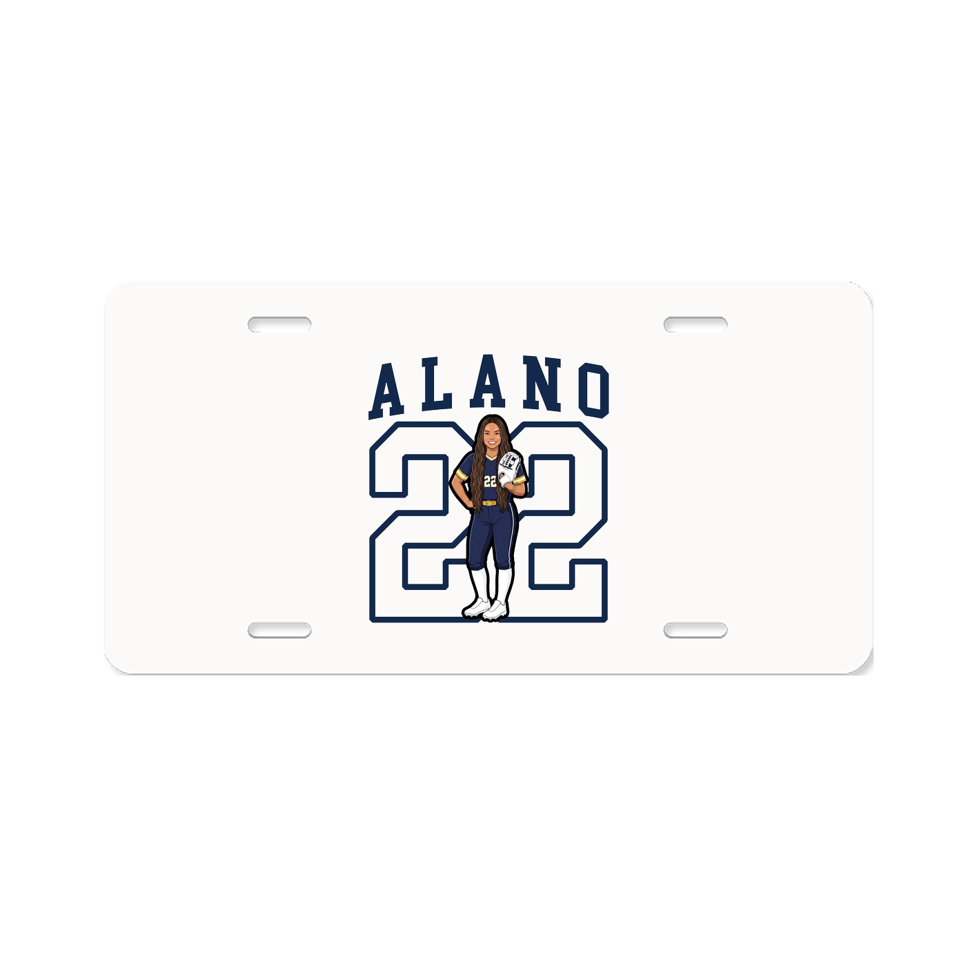 License Plate — Shirsey in Classic