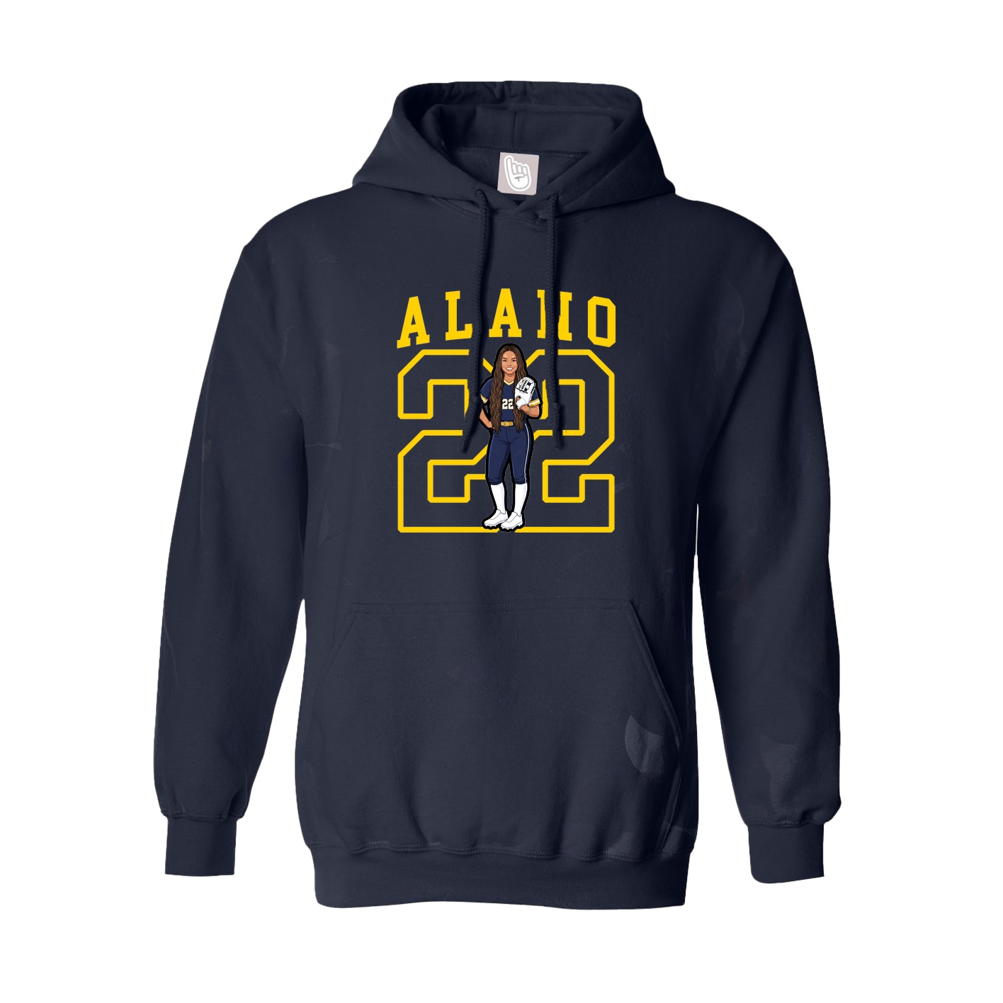 Youth Hoodie — Shirsey in Navy