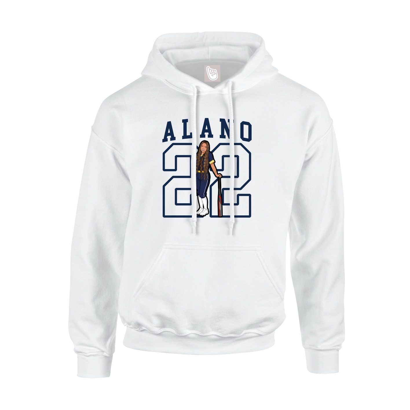 Youth Hoodie — Shirsey in White