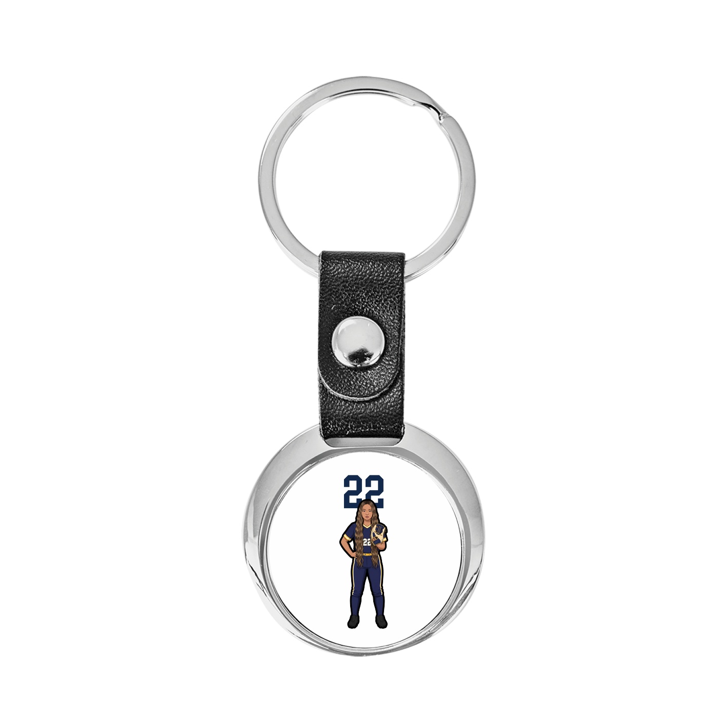 Key Chain — Number Top in Classic