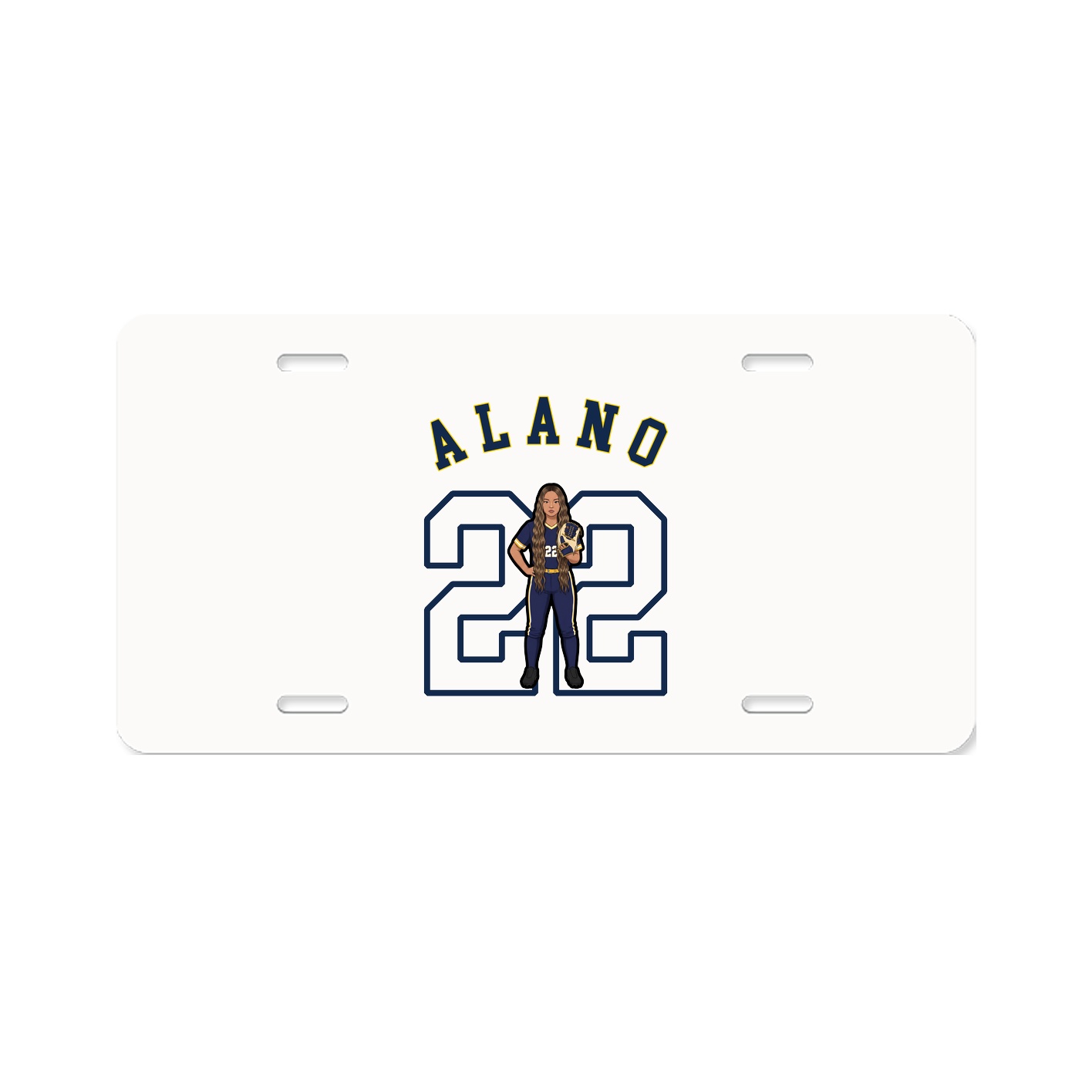 License Plate — Shirsey Arch in Classic