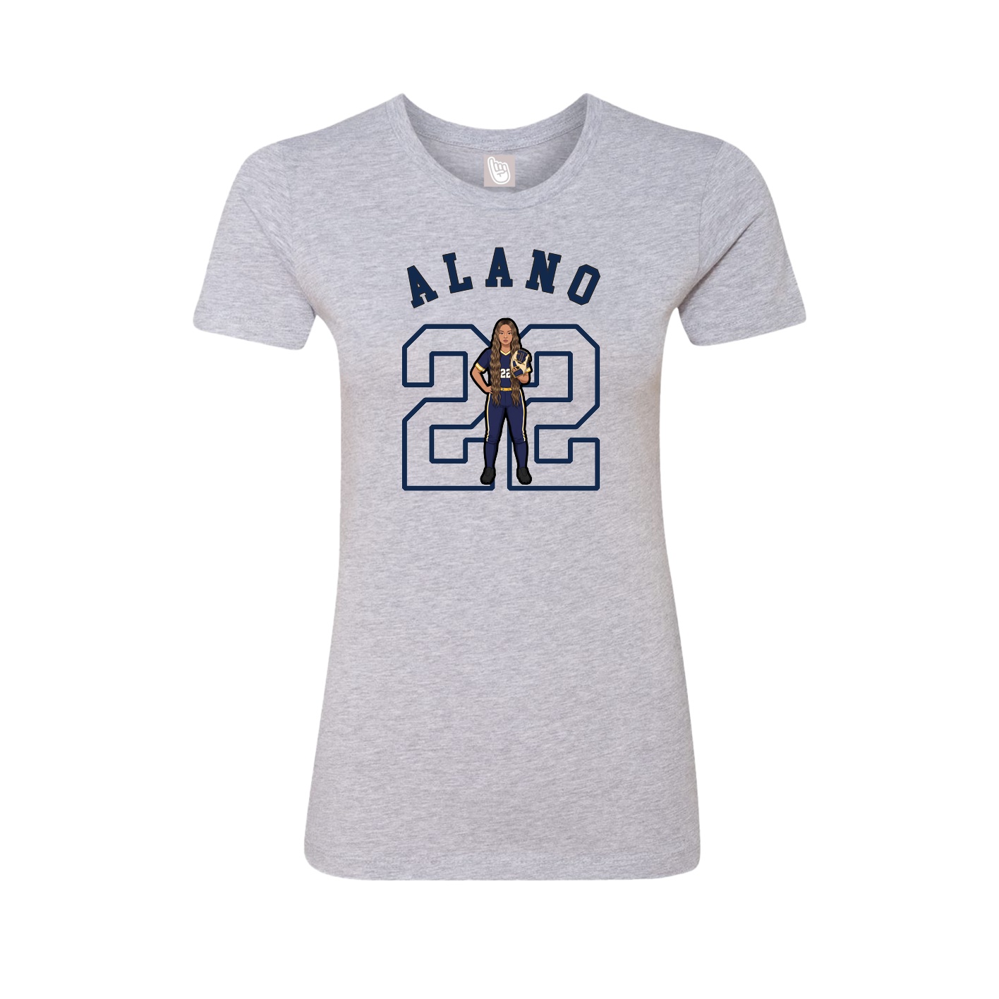Womens Tee — Shirsey Arch in Grey