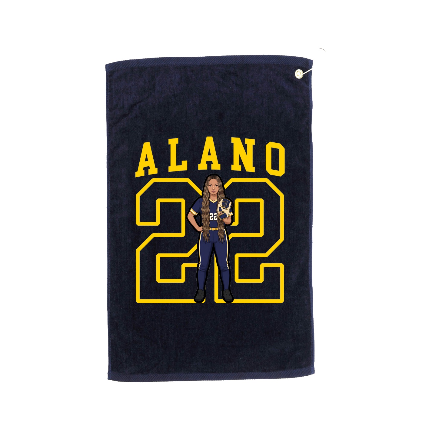 Golf Towel — Shirsey in Navy