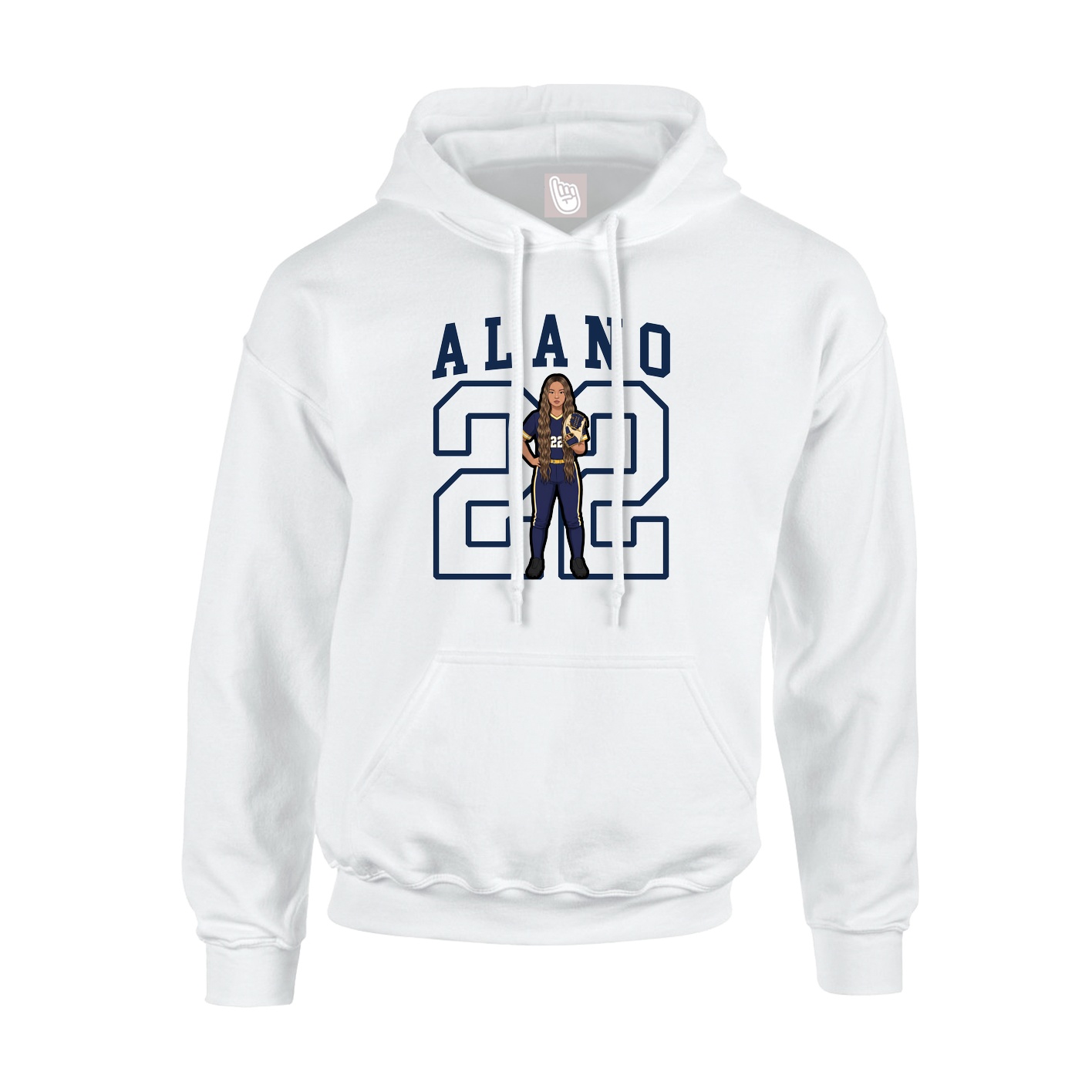 Youth Hoodie — Shirsey in White