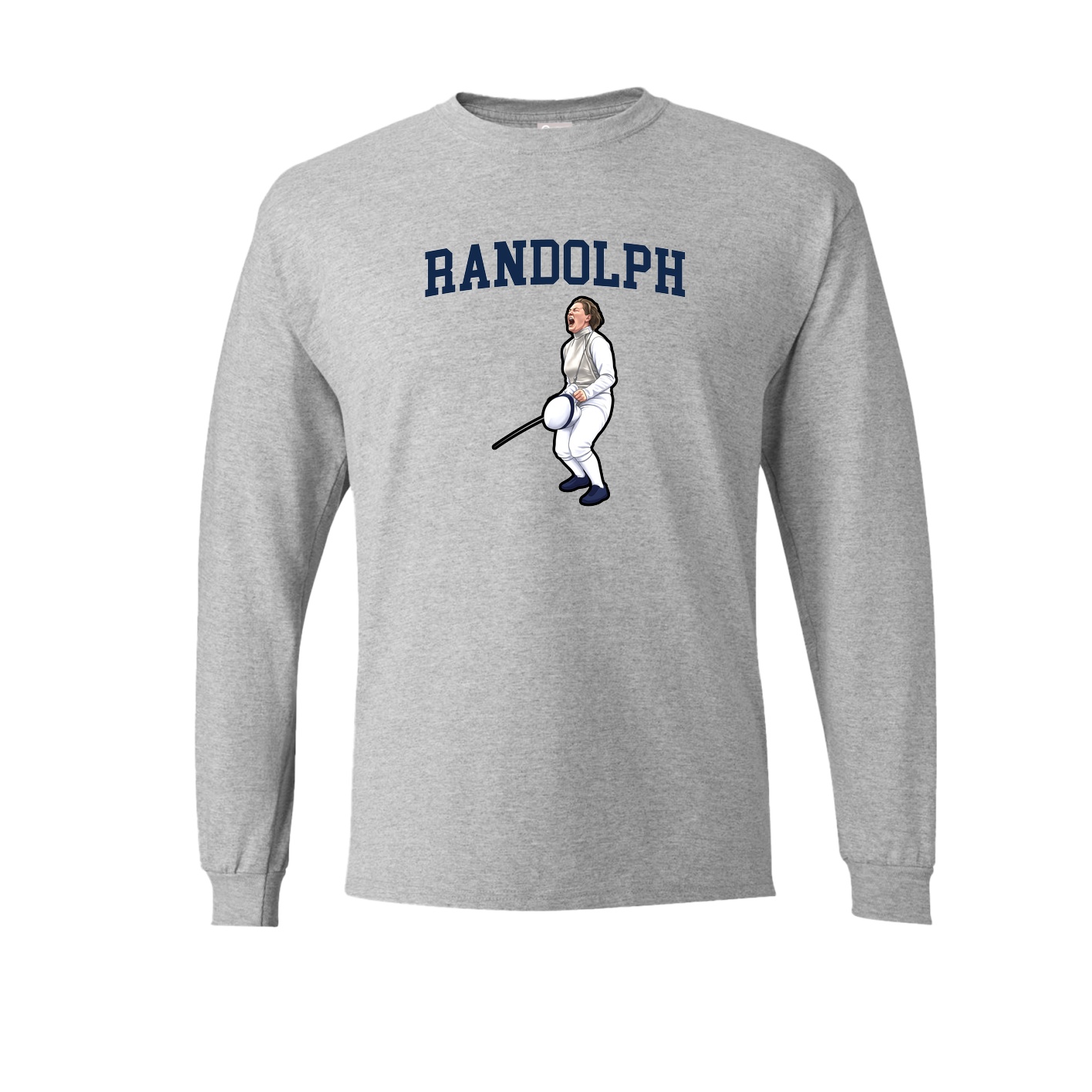 Long Sleeve Tee — Shirsey in Grey