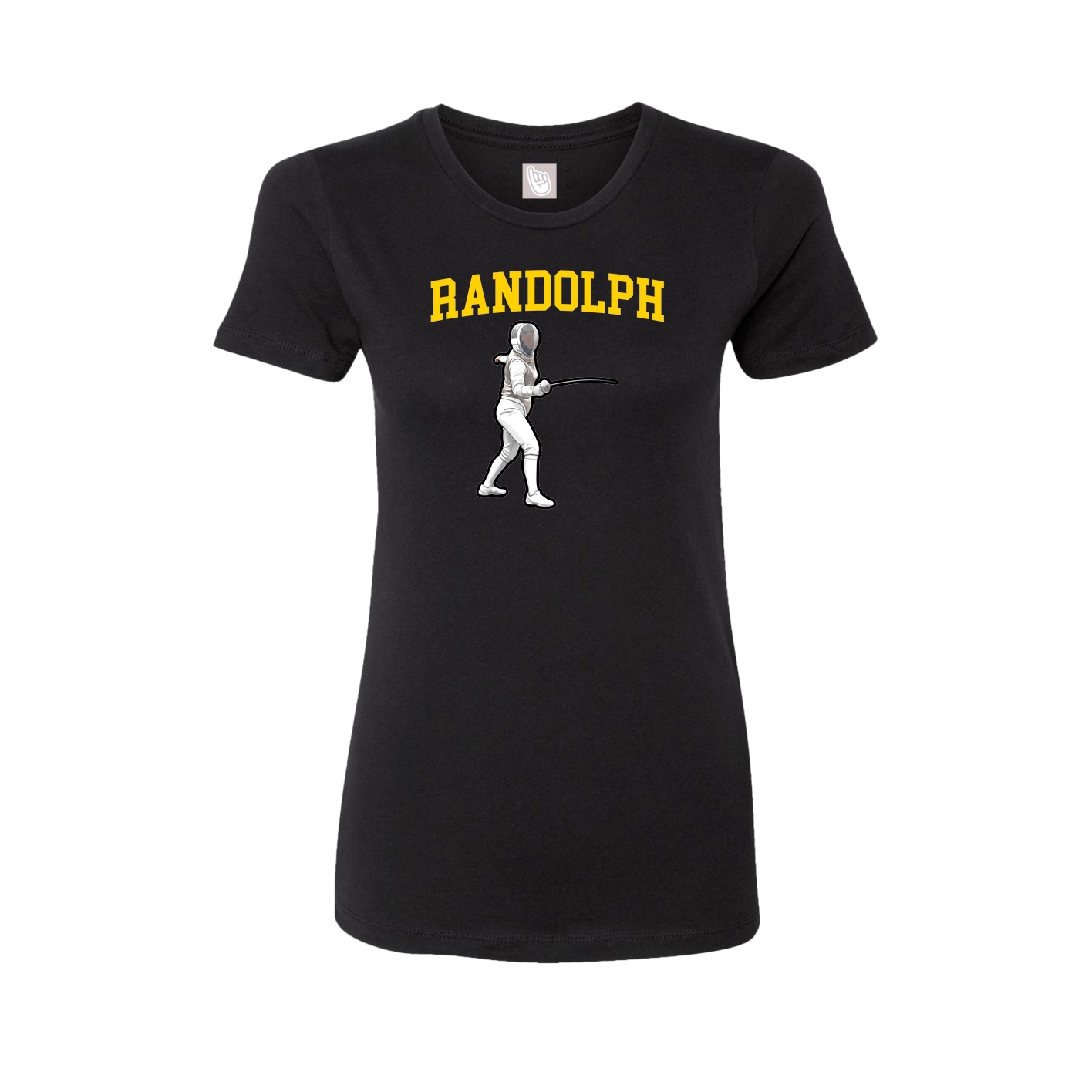 Fitted Women's Tee — Shirsey in Black
