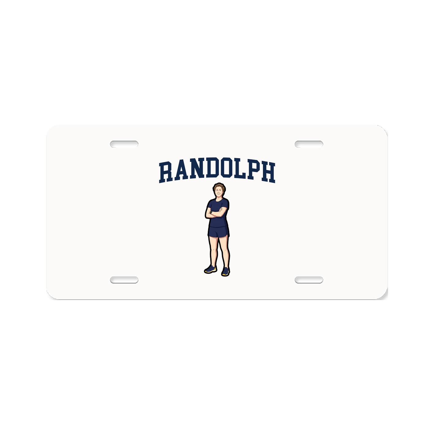 License Plate — Shirsey in Classic