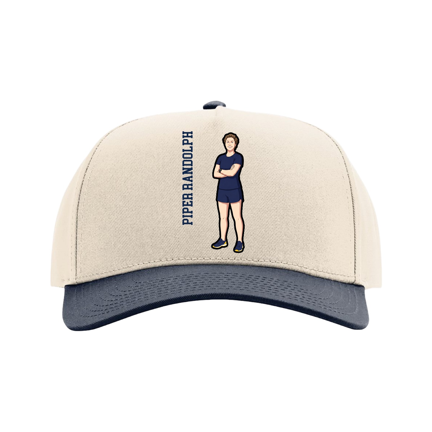 Full Fabric Five-Panel Champ Cap