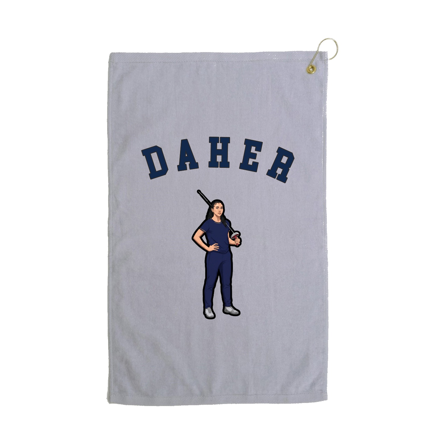 Golf Towel — Shirsey Arch in Grey