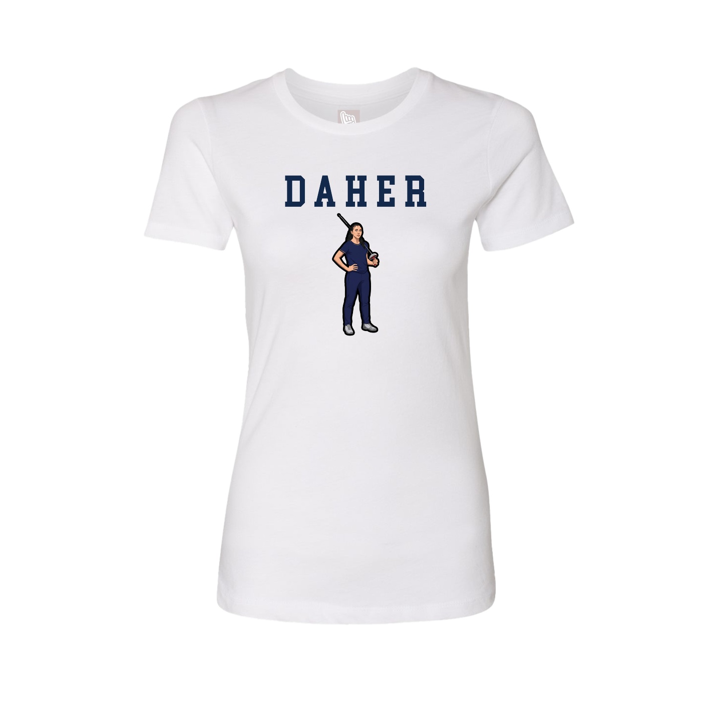 Fitted Women's Tee — Shirsey in White
