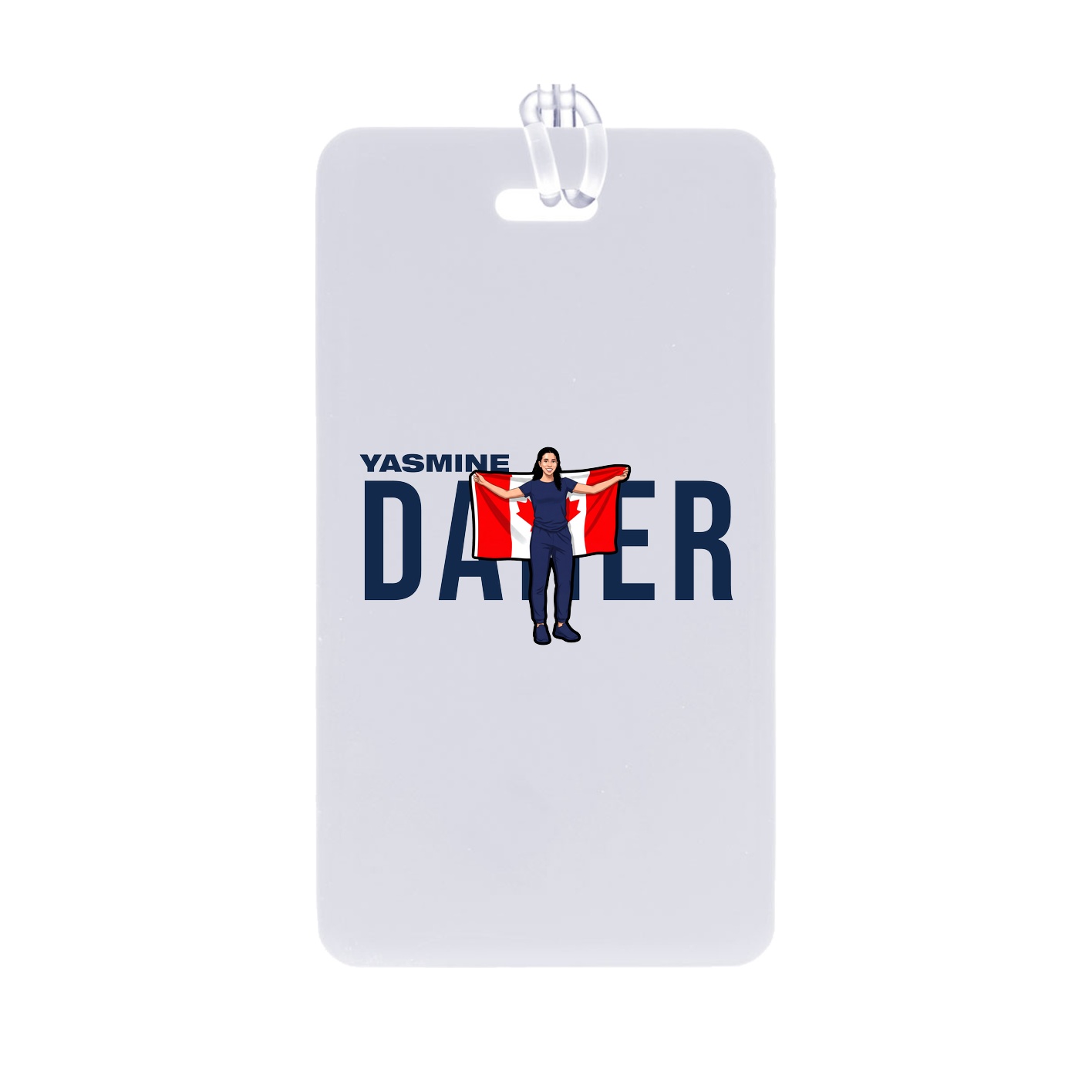 Bag Tag — Player Name in Classic