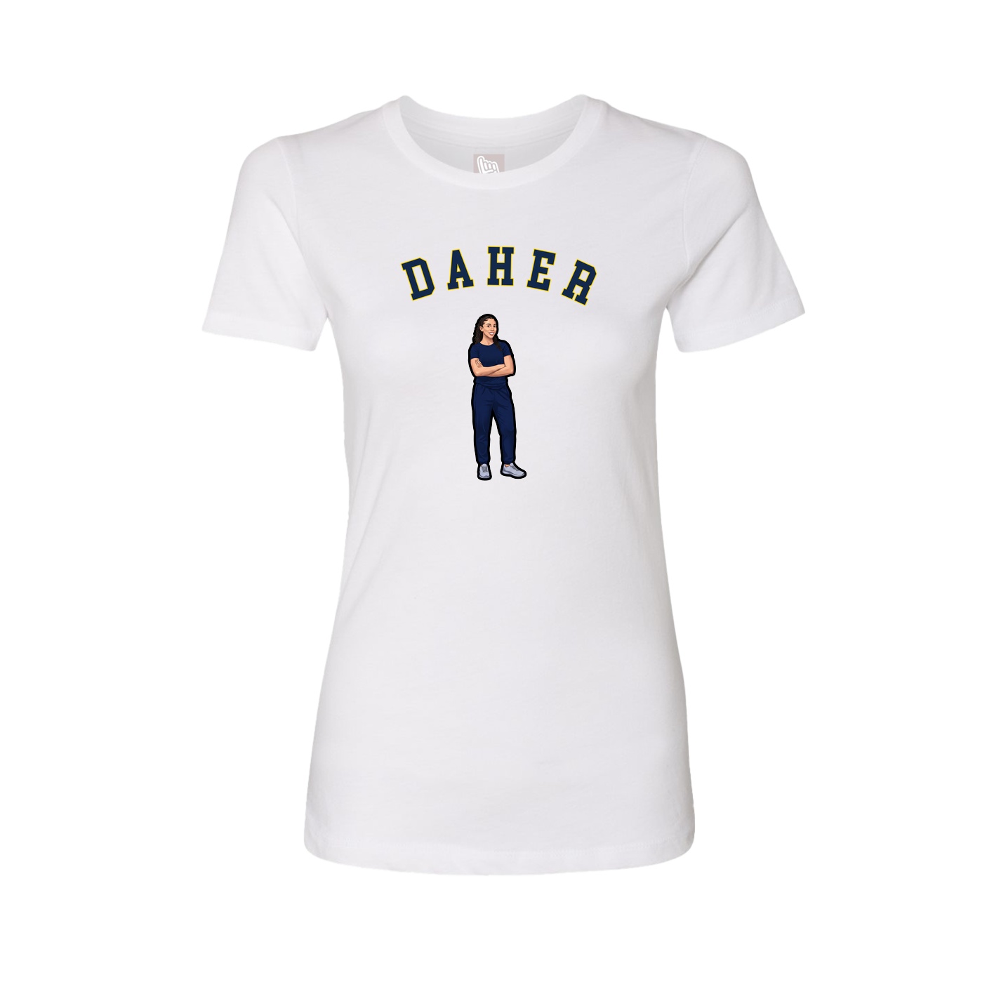 Womens Tee — Shirsey Arch in White