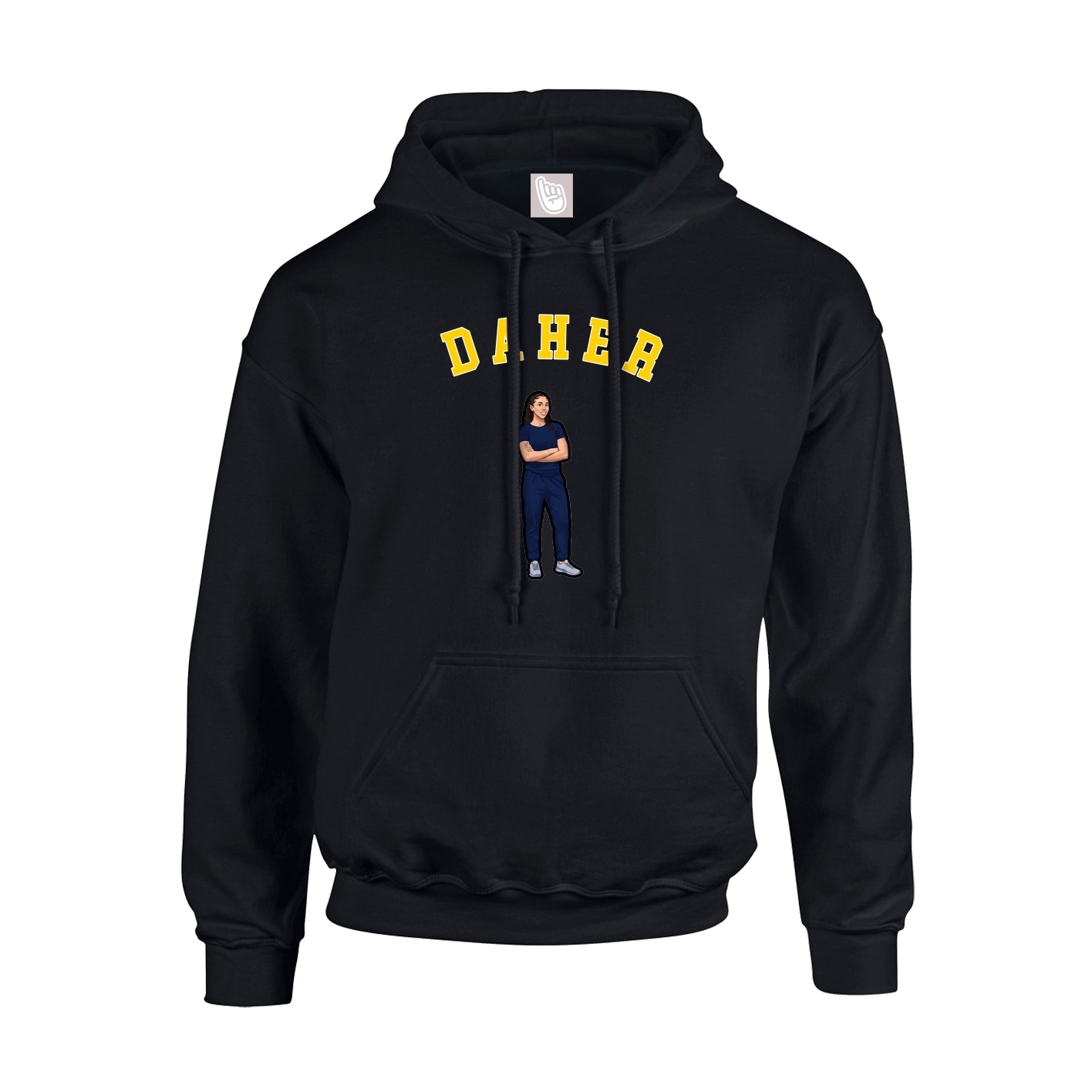 Hoodie — Shirsey Arch in Black