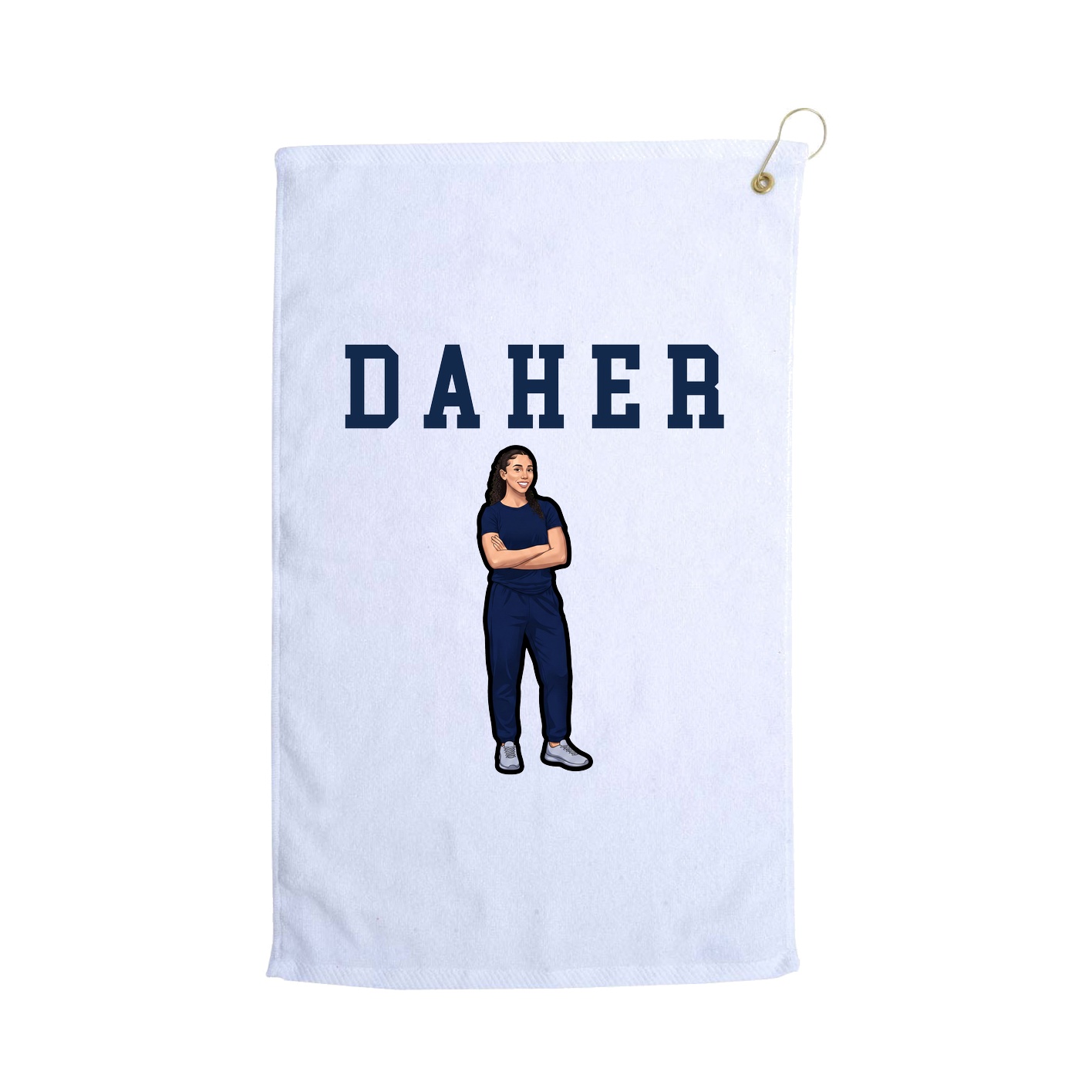 Terry Velour Golf Towel