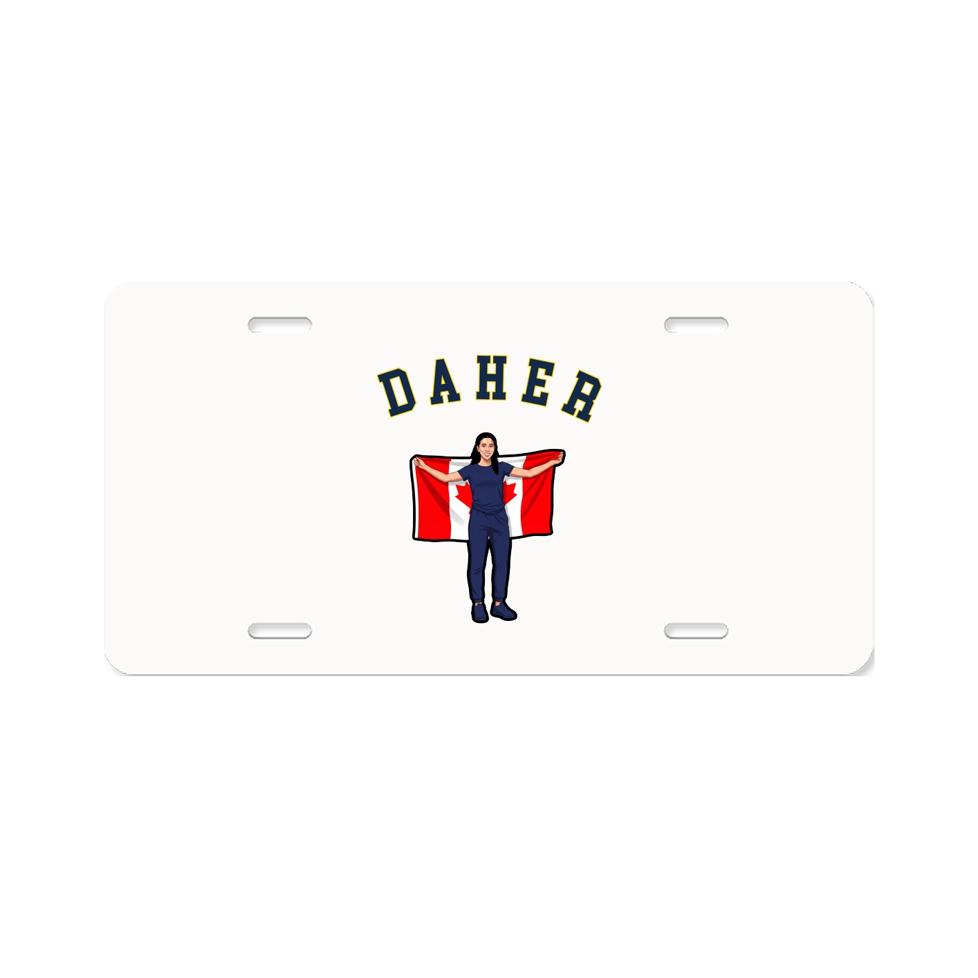 License Plate — Shirsey Arch in Classic