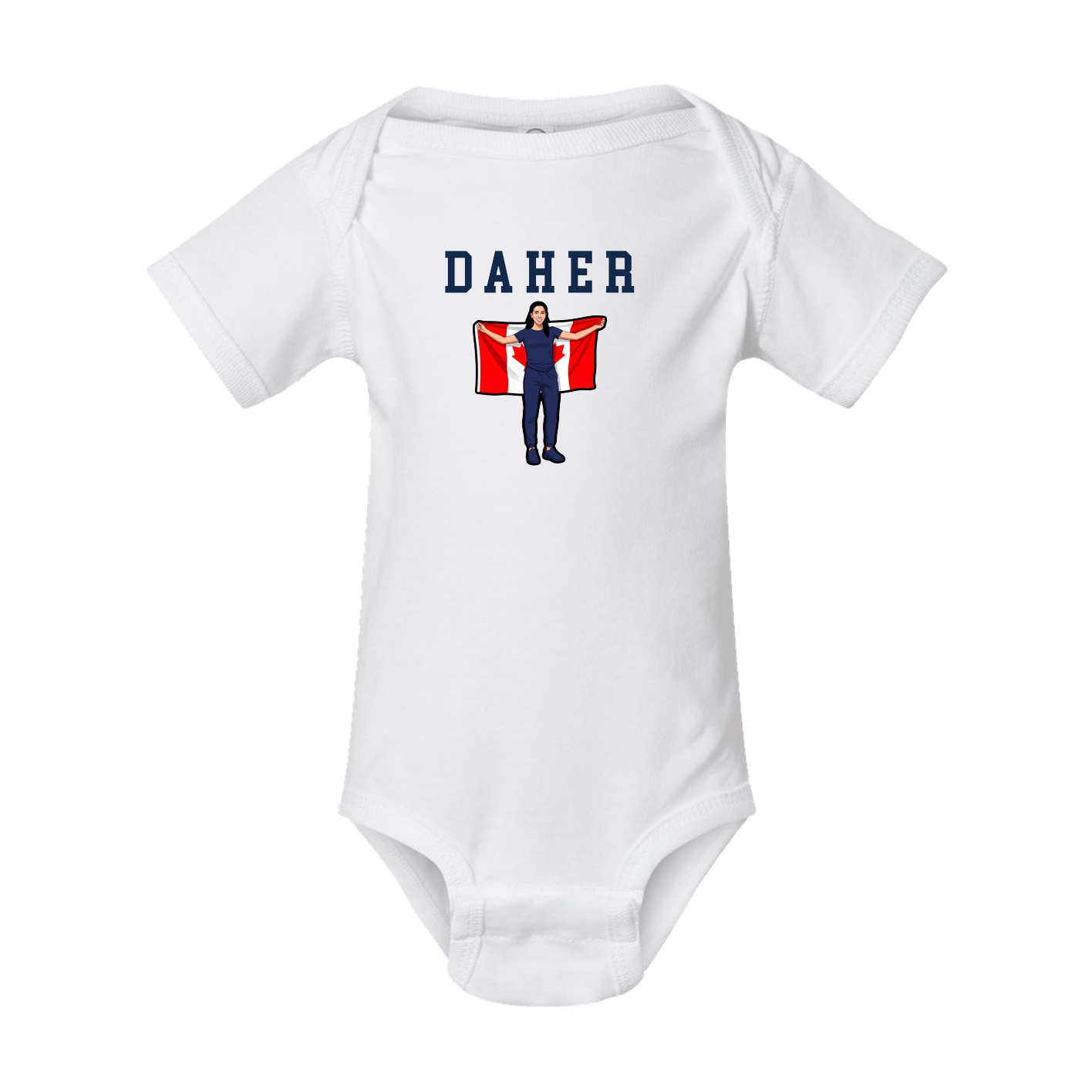 Baby Onesie — Shirsey in White
