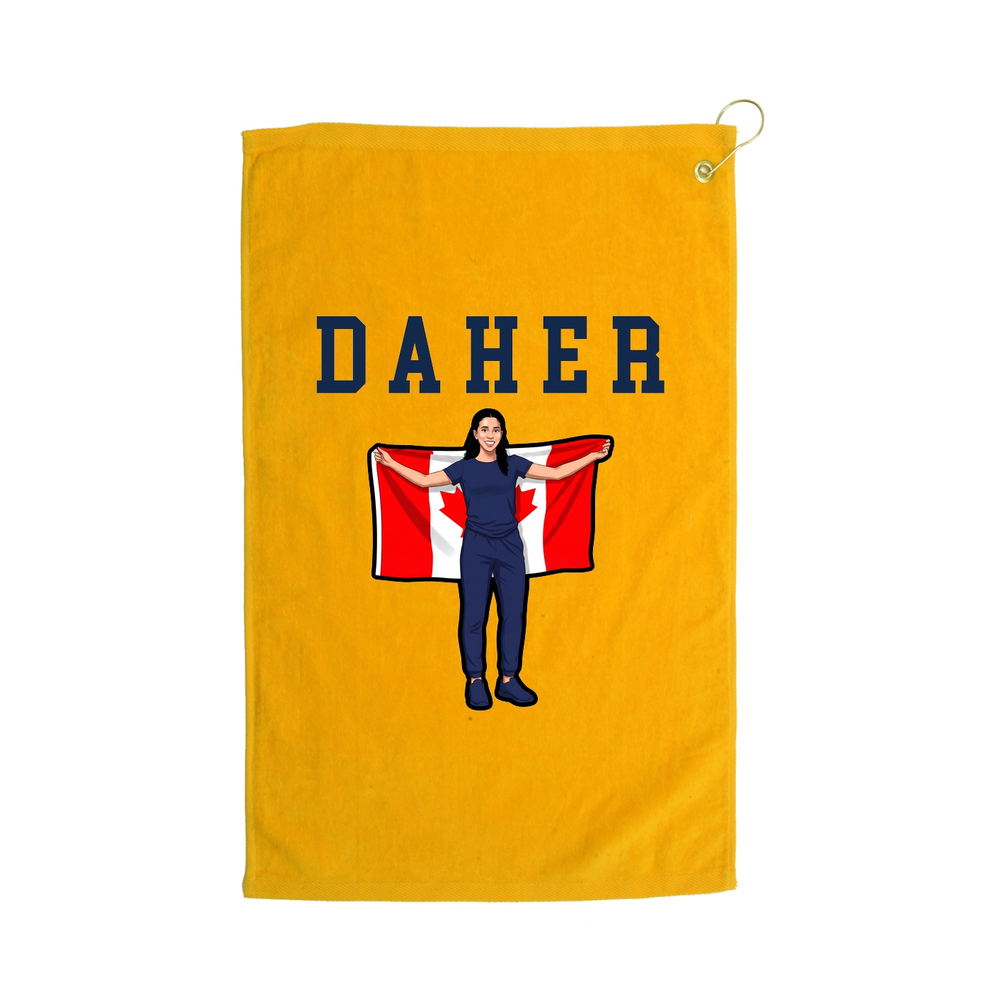 Golf Towel — Shirsey in Gold