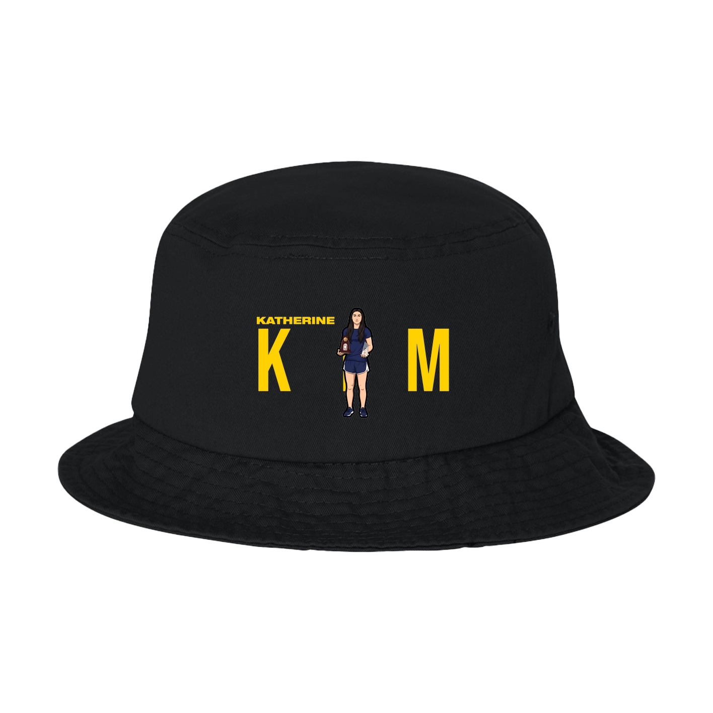 Bucket Cap — Player Name in Black
