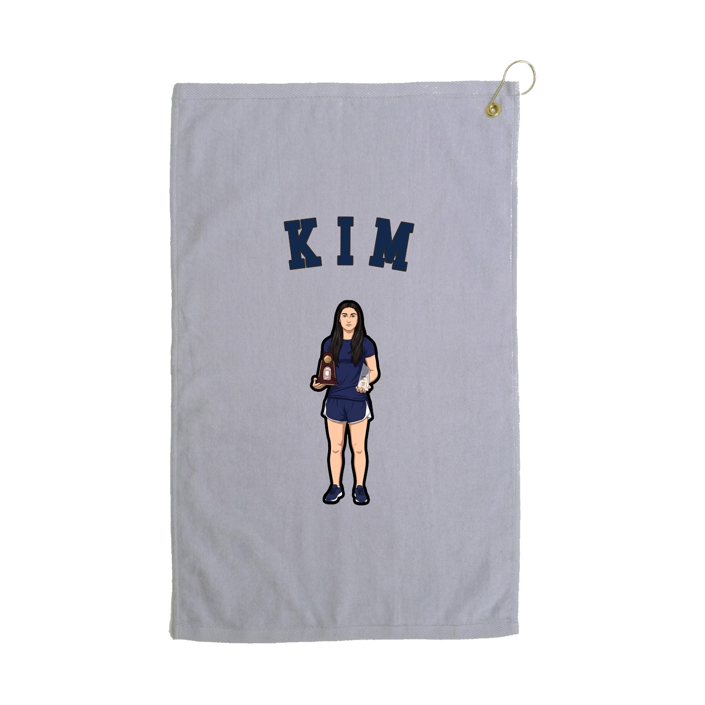 Golf Towel — Shirsey Arch in Grey