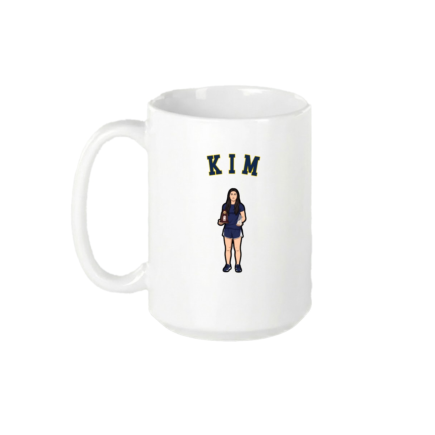 15oz Coffee Mug — Shirsey Arch in White