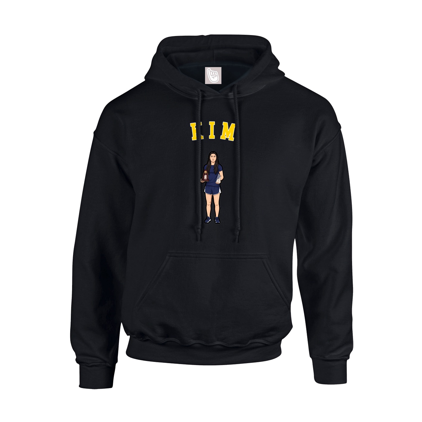 Youth Hoodie — Shirsey Arch in Black