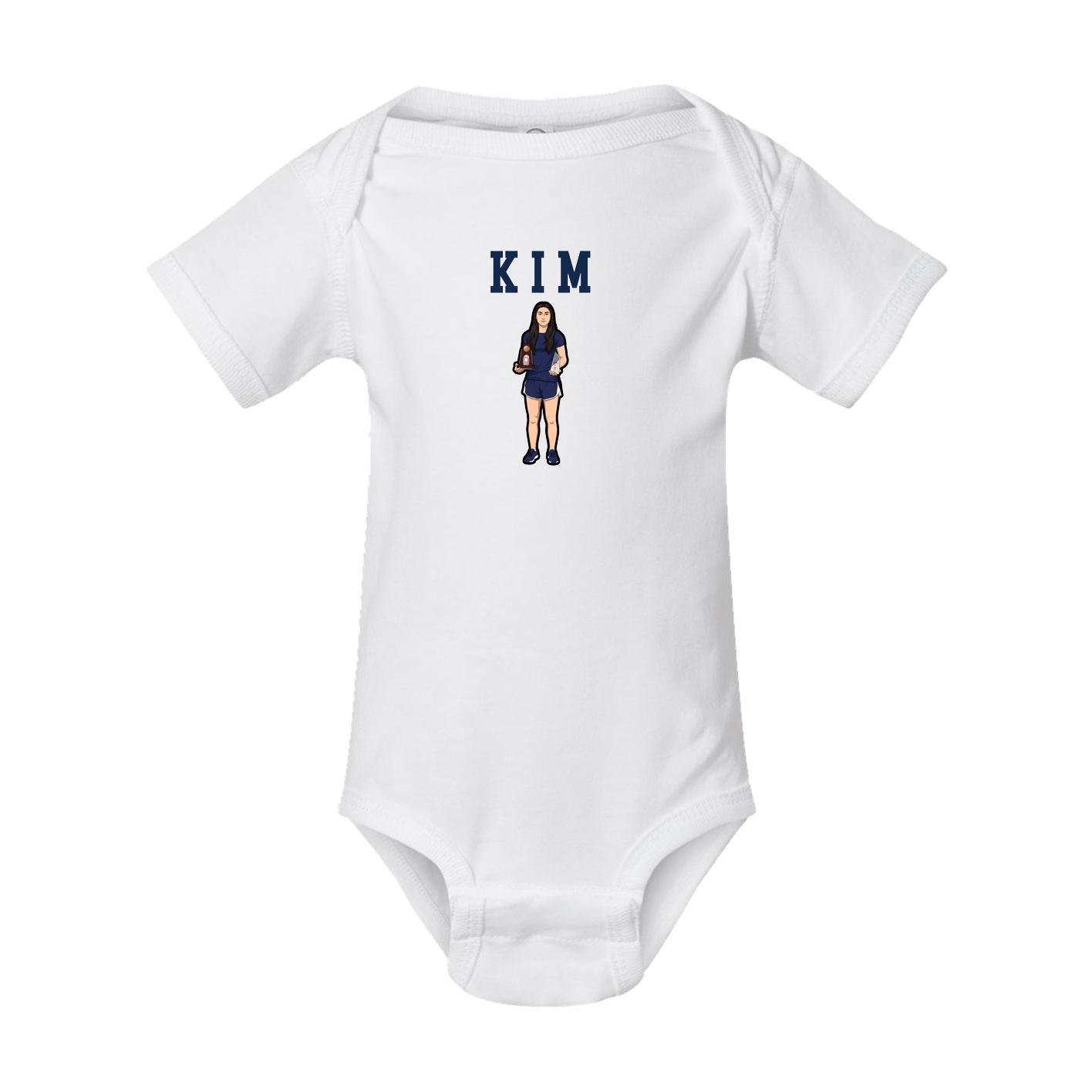 Baby Onesie — Shirsey in White