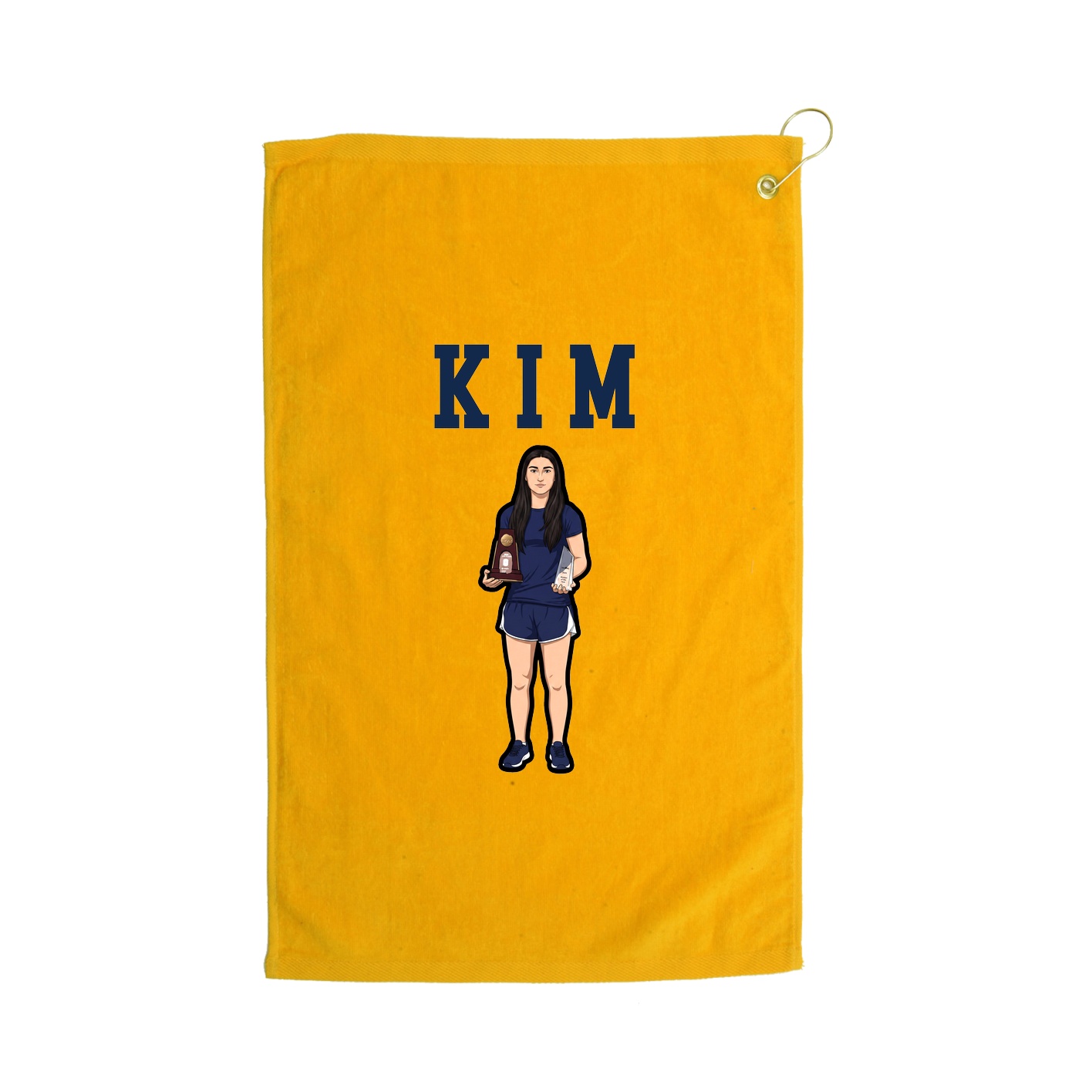 Golf Towel — Shirsey in Gold