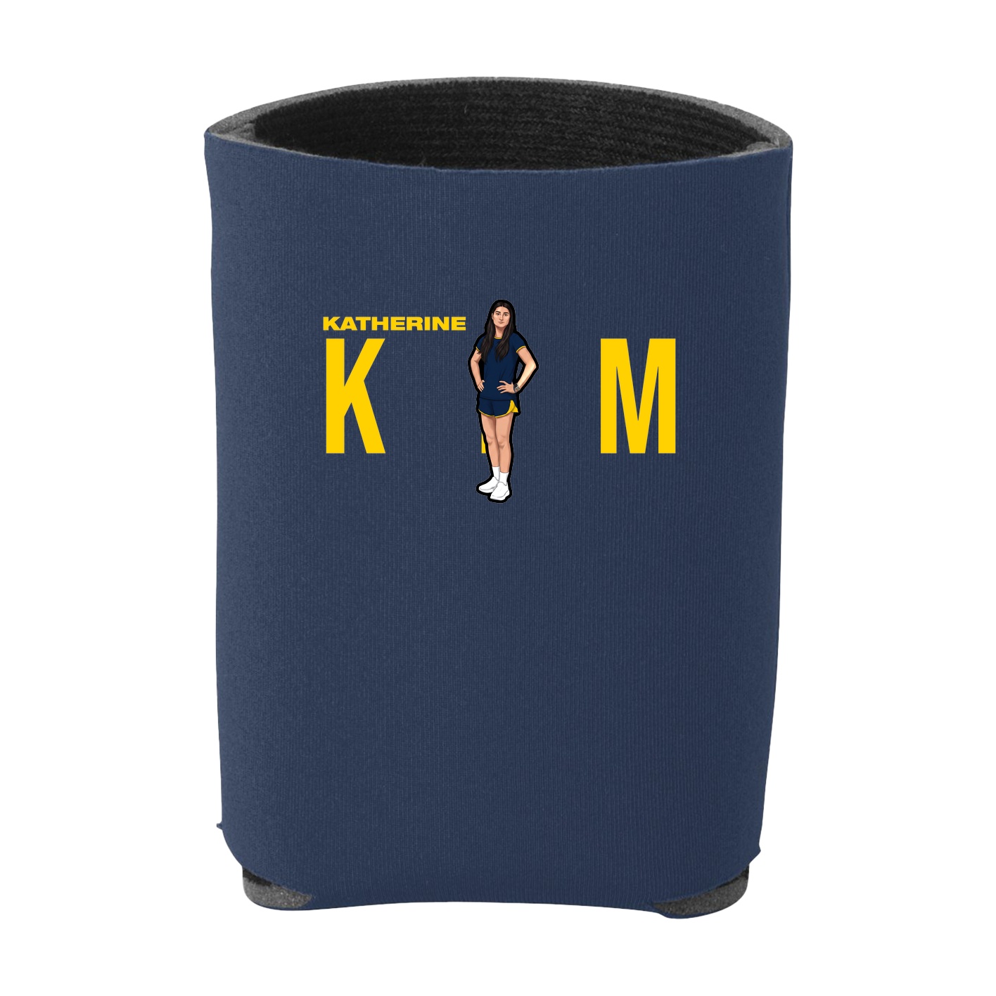 Can Holder — Player Name in Navy