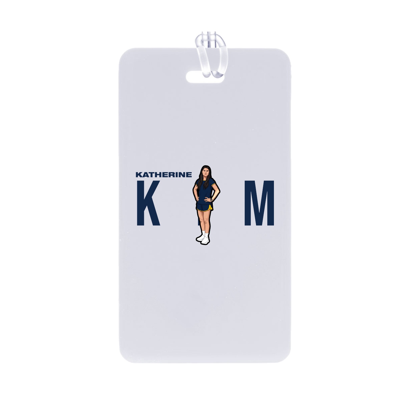 Bag Tag — Player Name in Classic