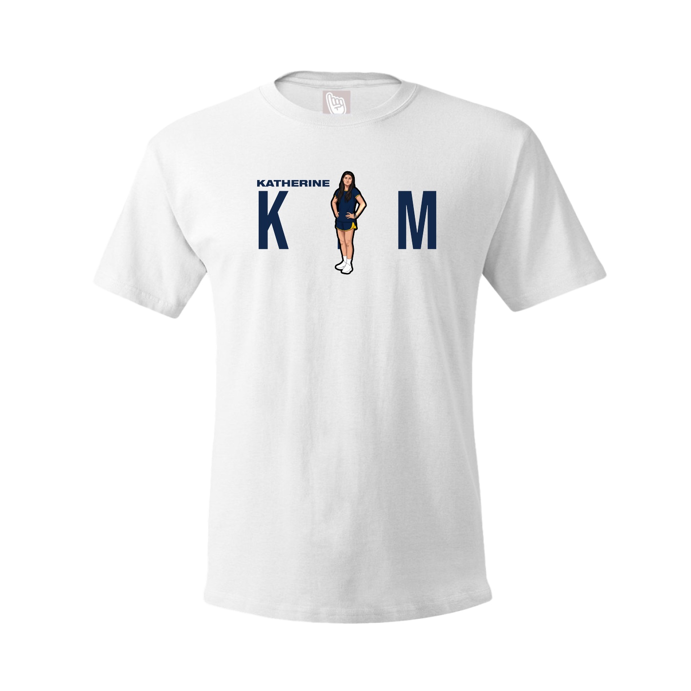 Youth Tee — Player Name in White