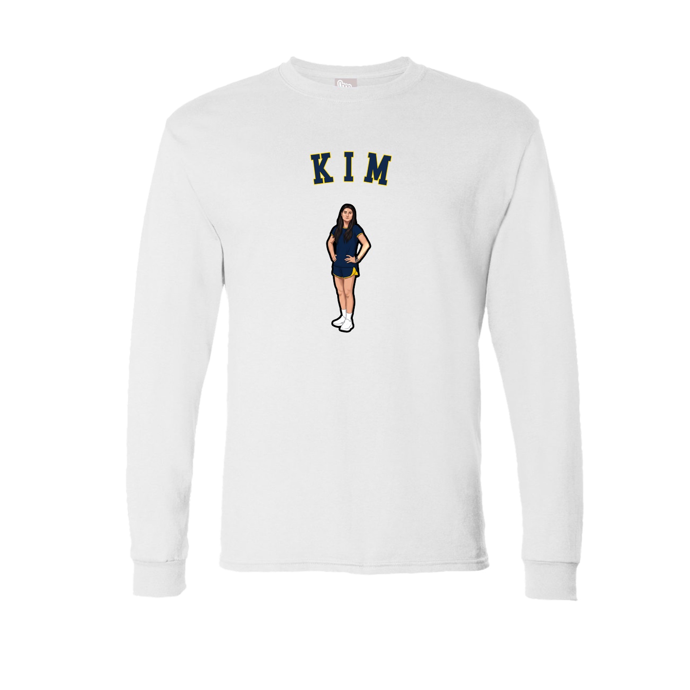 Long Sleeve Tee — Shirsey Arch in White