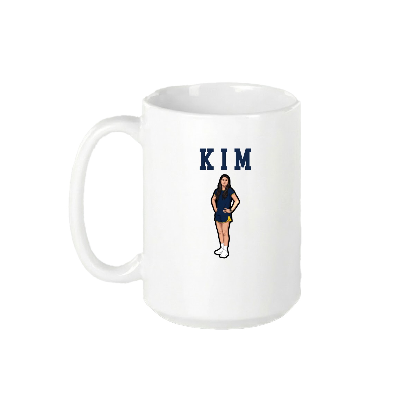 15oz Coffee Mug — Shirsey in White