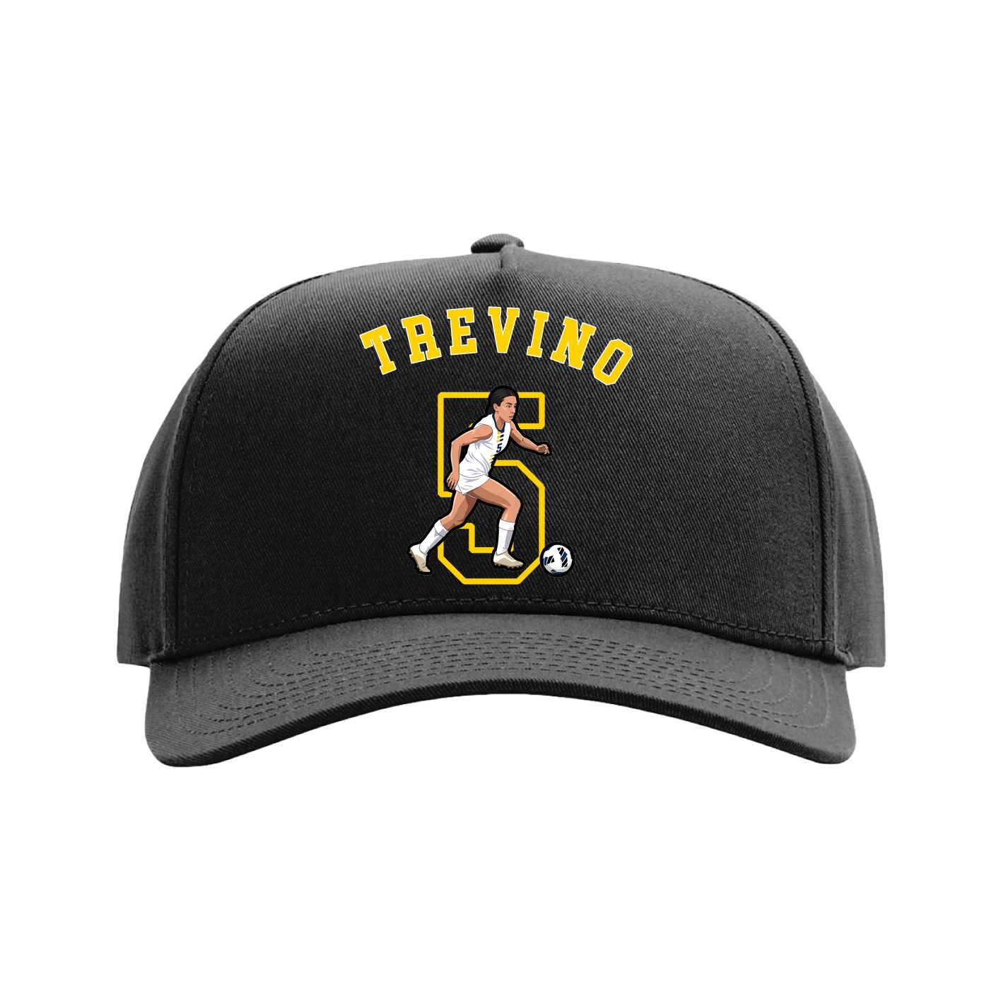 Full Fabric Five-Panel Champ Cap