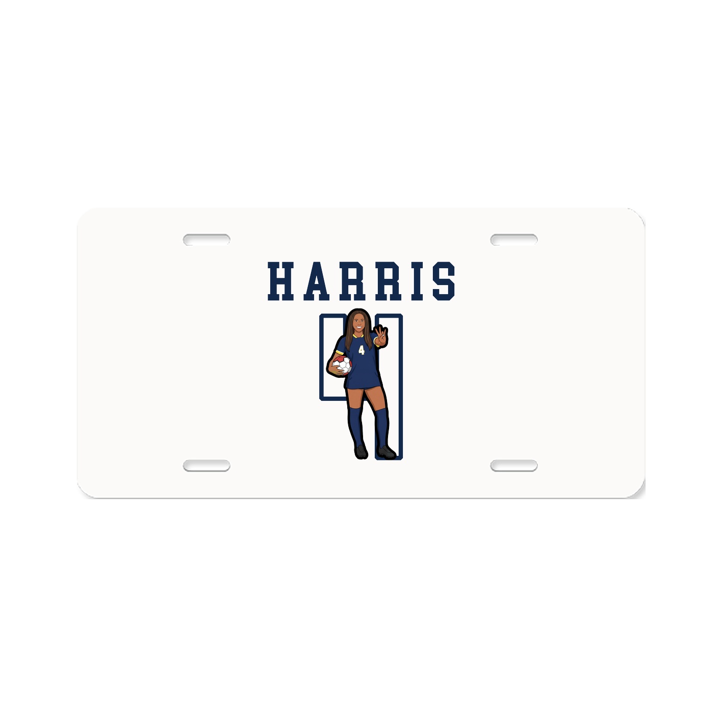 License Plate — Shirsey in Classic